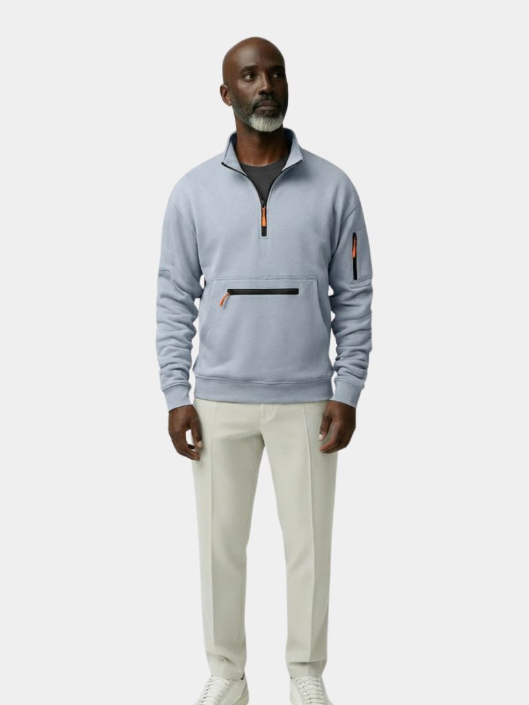 Regent Utility Quarter-Zip — North Row | Detail View