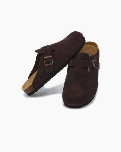 Suede Clogs - North Row
