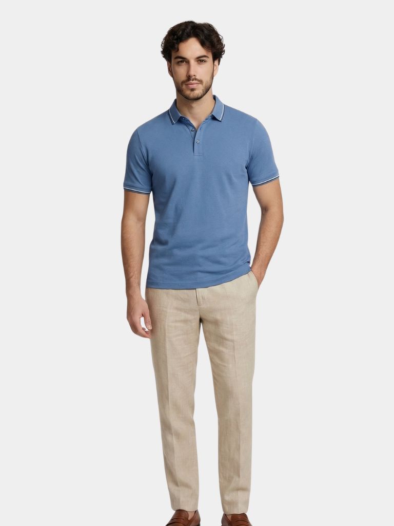 Azure Classic Polo — North Row | Back View