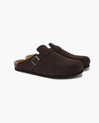 Suede Clogs - North Row