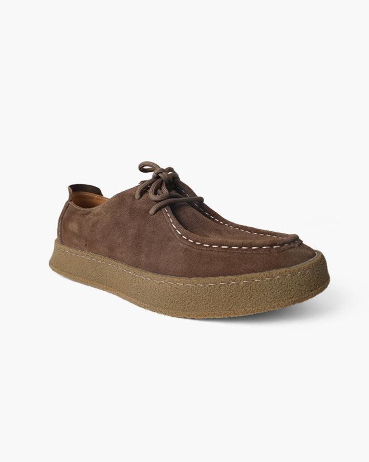 Premium Suede City Shoes — North Row | Front View