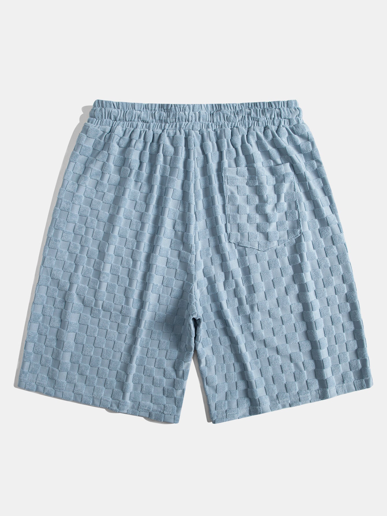 Checkerboard Terry Shirt & Shorts — North Row | Texture Detail