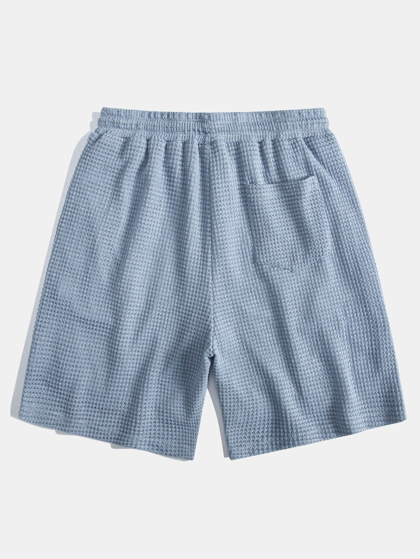 Waffle Textured Cuban Shirt & Shorts — North Row | Collar Detail
