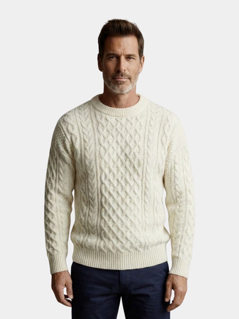 The Belmont Sweater — North Row | Front View