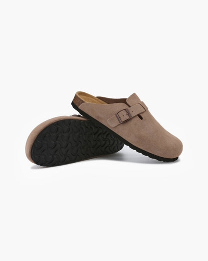 Suede Clogs - North Row