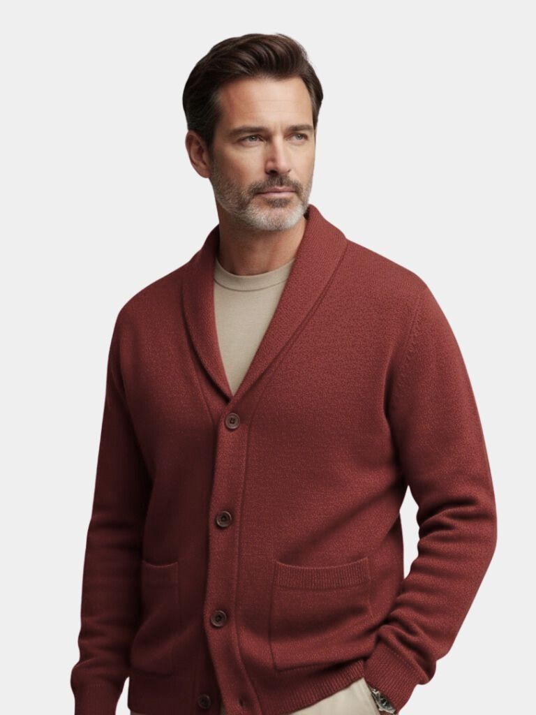 British Knit Cardigan — North Row | Front View