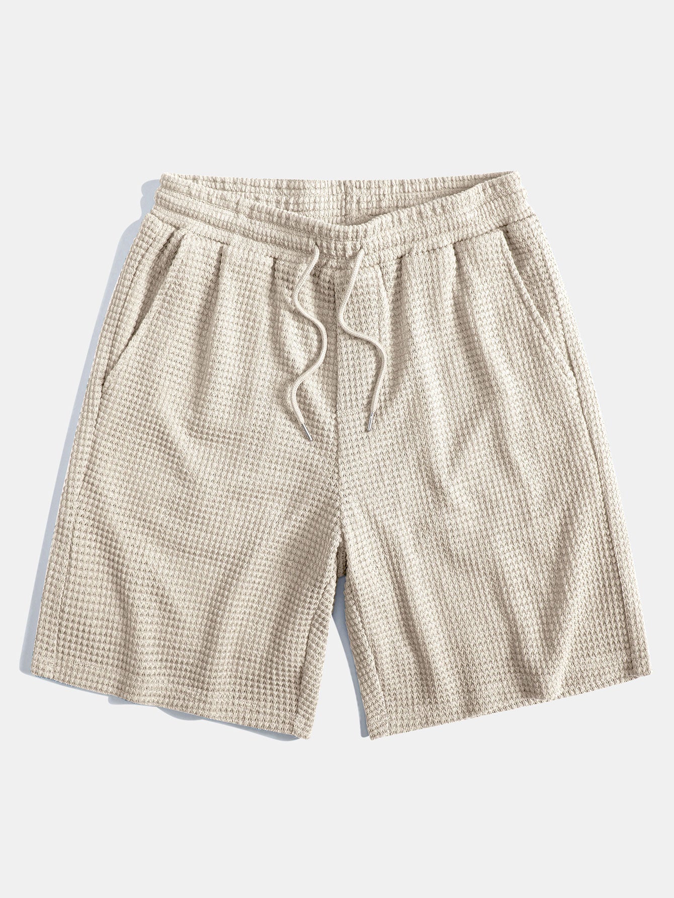 Waffle Textured Cuban Shirt & Shorts — North Row | Worn Look