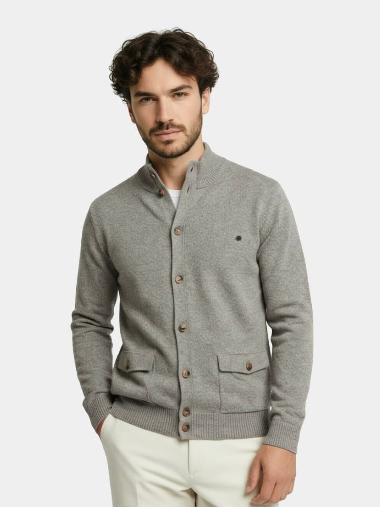 Essential Knit Cardigan — North Row | Front View