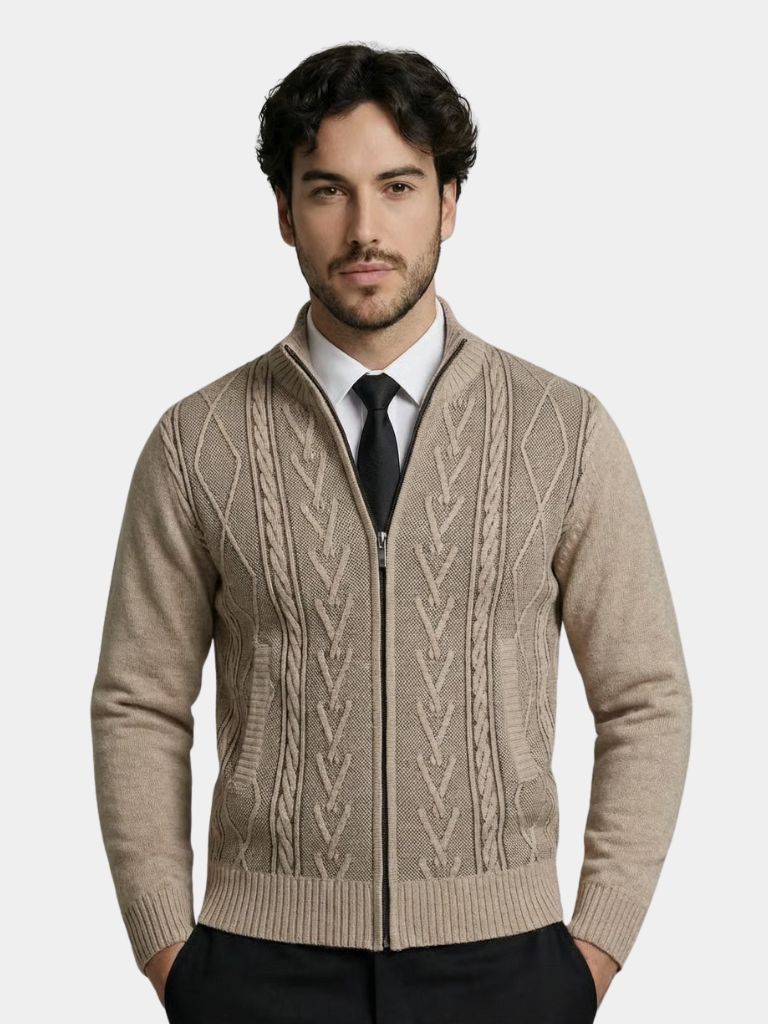 Essential Old Money Knit Sweater — North Row | Front View