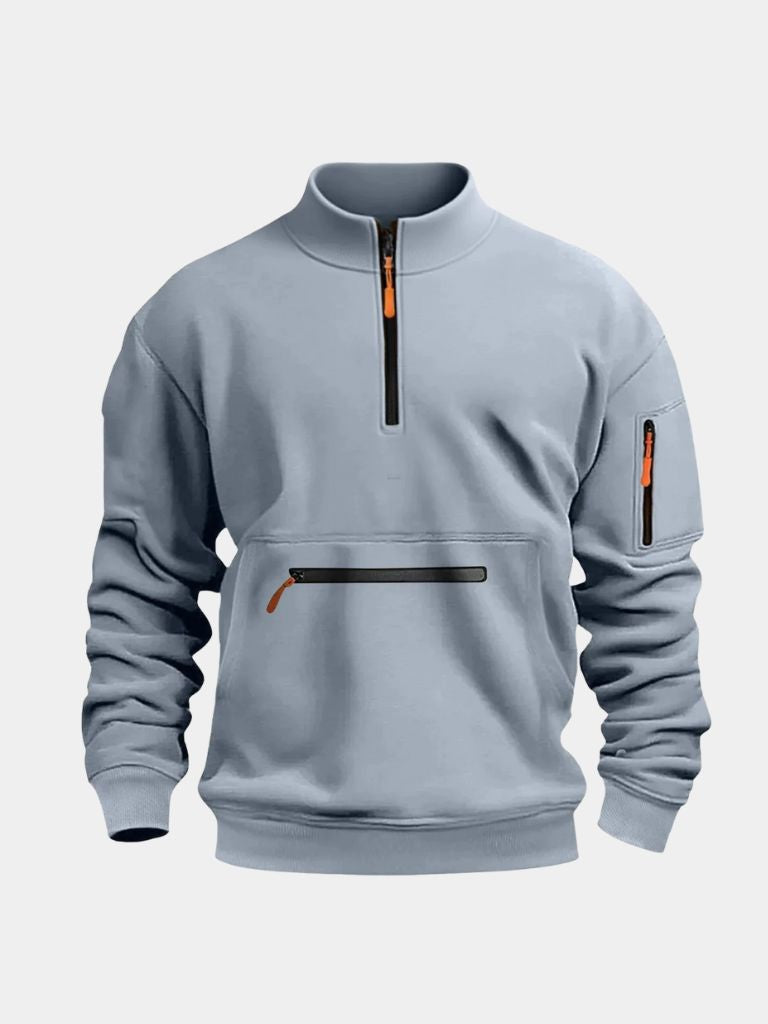 Regent Utility Quarter-Zip — North Row | Side View