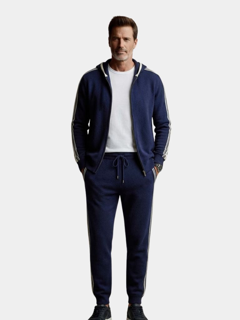 Regent Cashmere Comfort Set — North Row | Side View