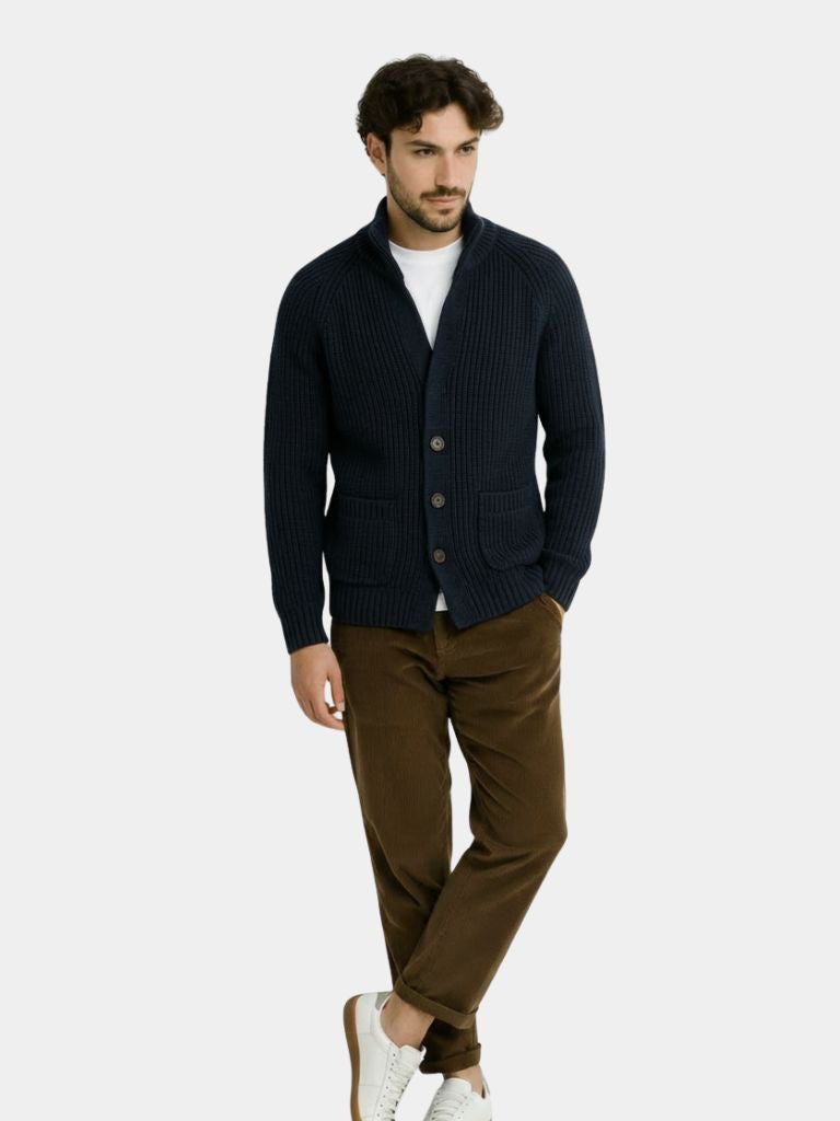 Classic Heritage Botton Knit Jacket - North Row