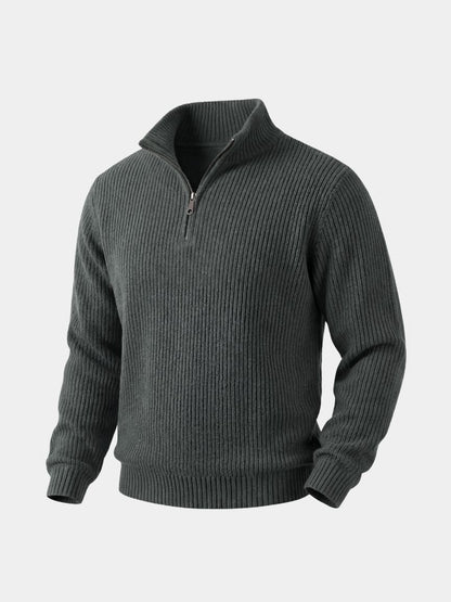 Classic Highland Quarter-Zip Sweater - North Row