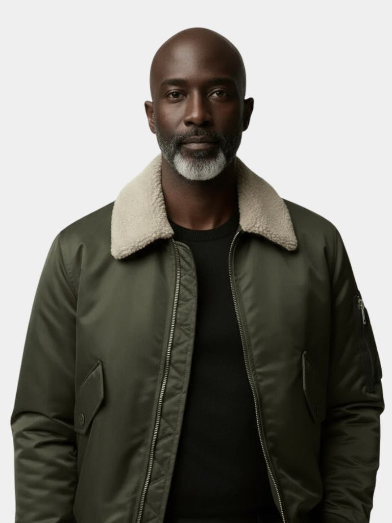 Casual Fleece Jacket — North Row | Side View