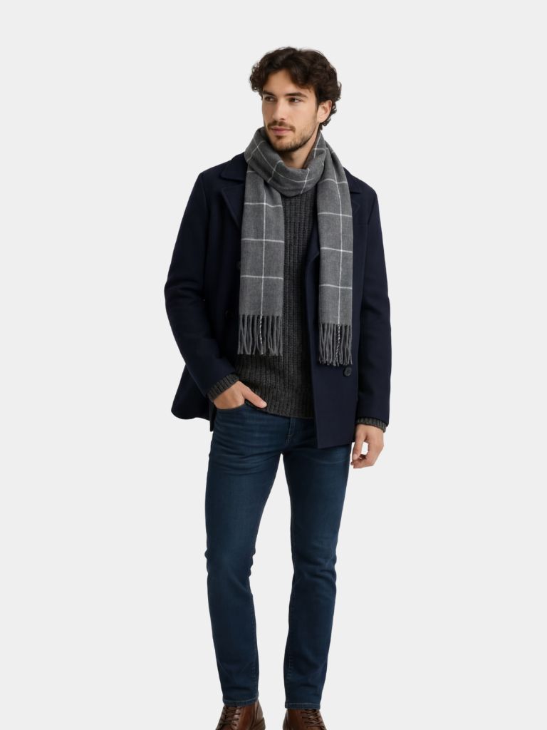 Granite Manor Scarf — North Row | Back View