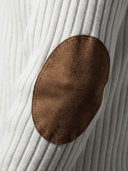 Refined High Collar Henley Sweater - North Row