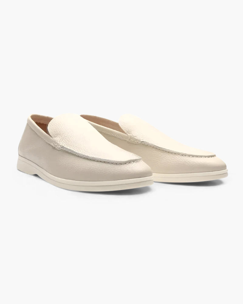 Cowhide Leather Loafers — North Row | Detail View