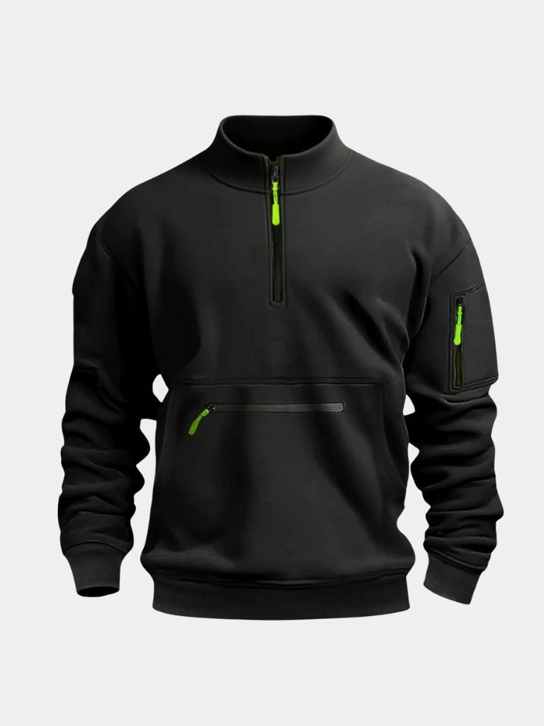 Regent Utility Quarter-Zip — North Row | Worn Look