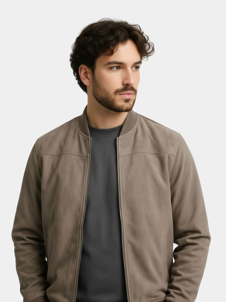 Ashwood Bomber Jacket — North Row | Side View