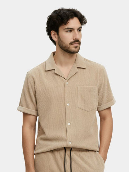 Summer Corduroy Set Shorts and Shirt - North Row