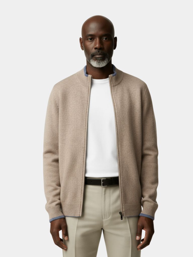 London Fog Cashmere Jacket — North Row | Side View