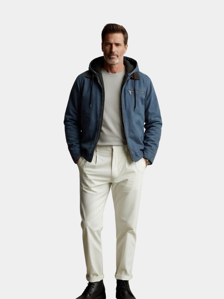 Essential Hooded Work Jacket - North Row