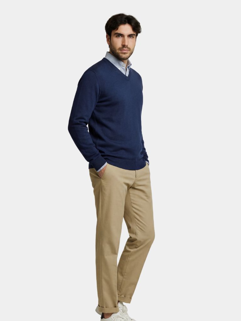 Premium Essential Pullover — North Row | Back View