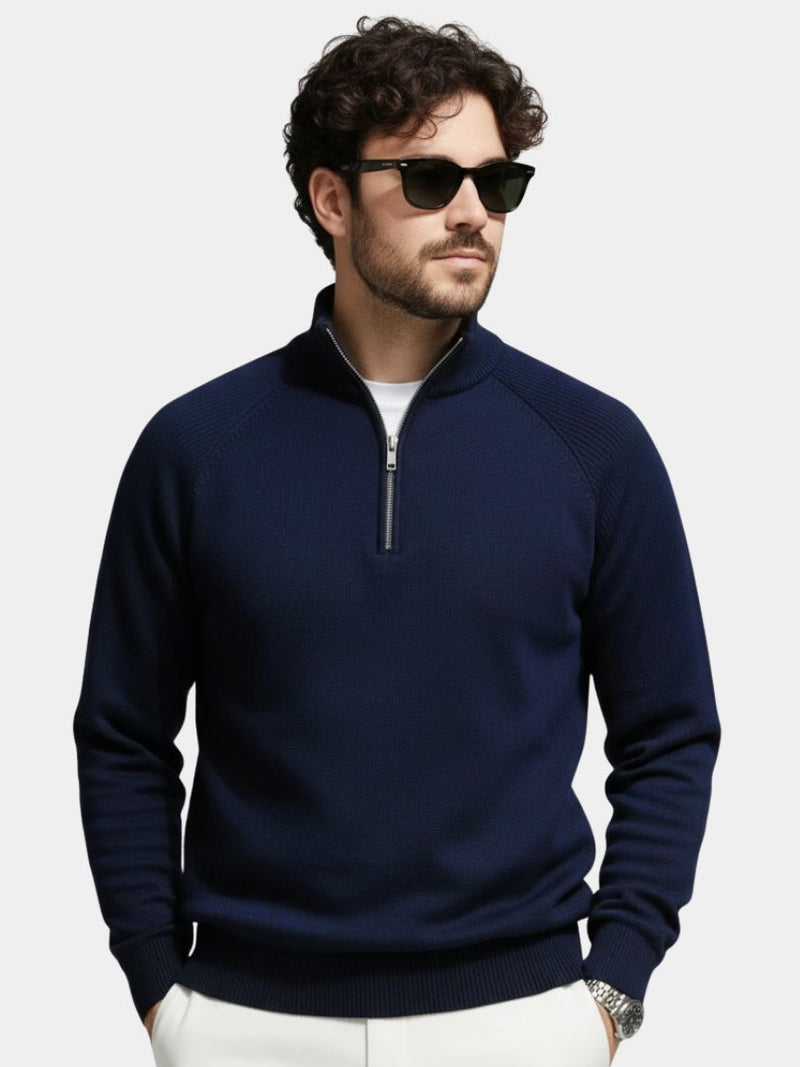 Darkwave Noble Pullover Sweater — North Row | Side View