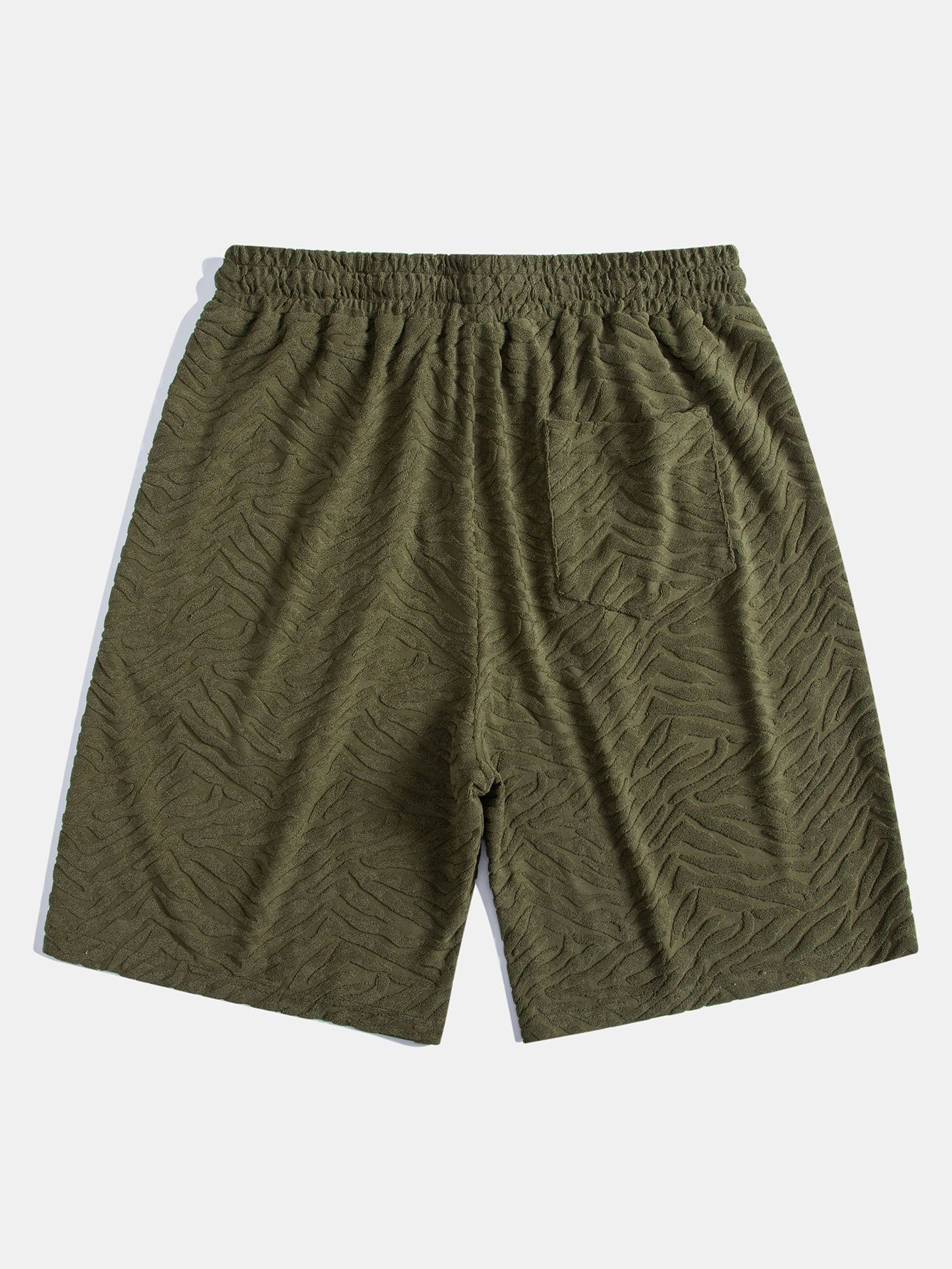 Animal Texture Terry Cuban Shirt & Shorts — North Row | Full Length