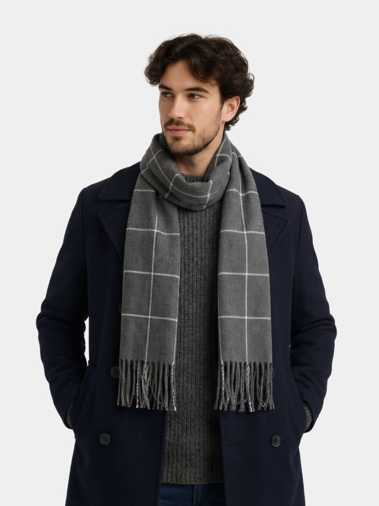 Granite Manor Scarf — North Row | Side View