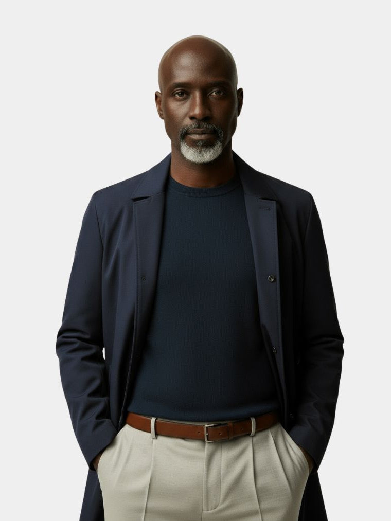Winter Classic Overcoat — North Row | Side View