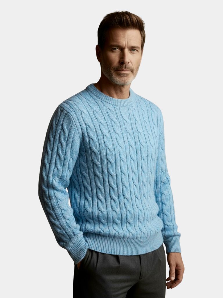 Essential Cashmere Sweater — North Row | Front View