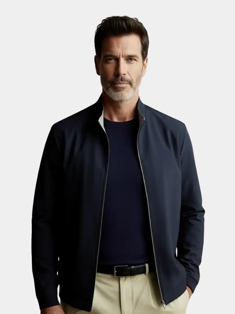 Lucien Zip Jacket — North Row | Side View