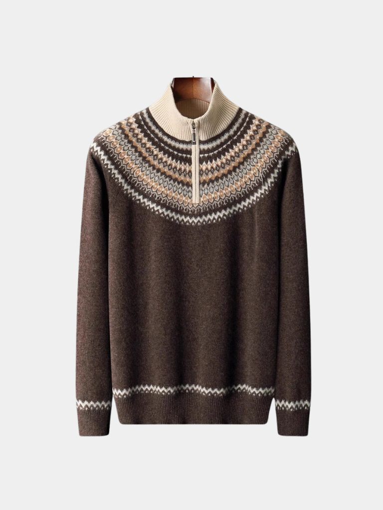 Valenbourg Nordic Knit Sweater — North Row | Side View