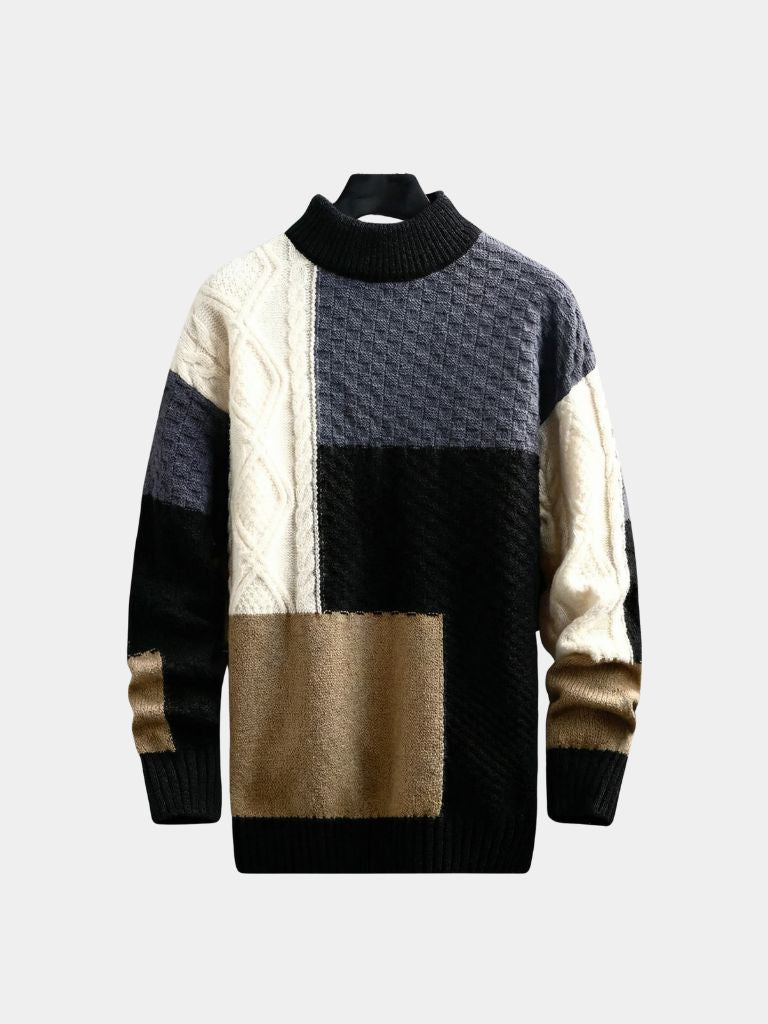 Mosaic Artisan Knit Sweater — North Row | Worn Look