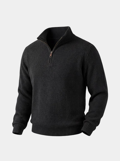 Classic Highland Quarter-Zip Sweater - North Row