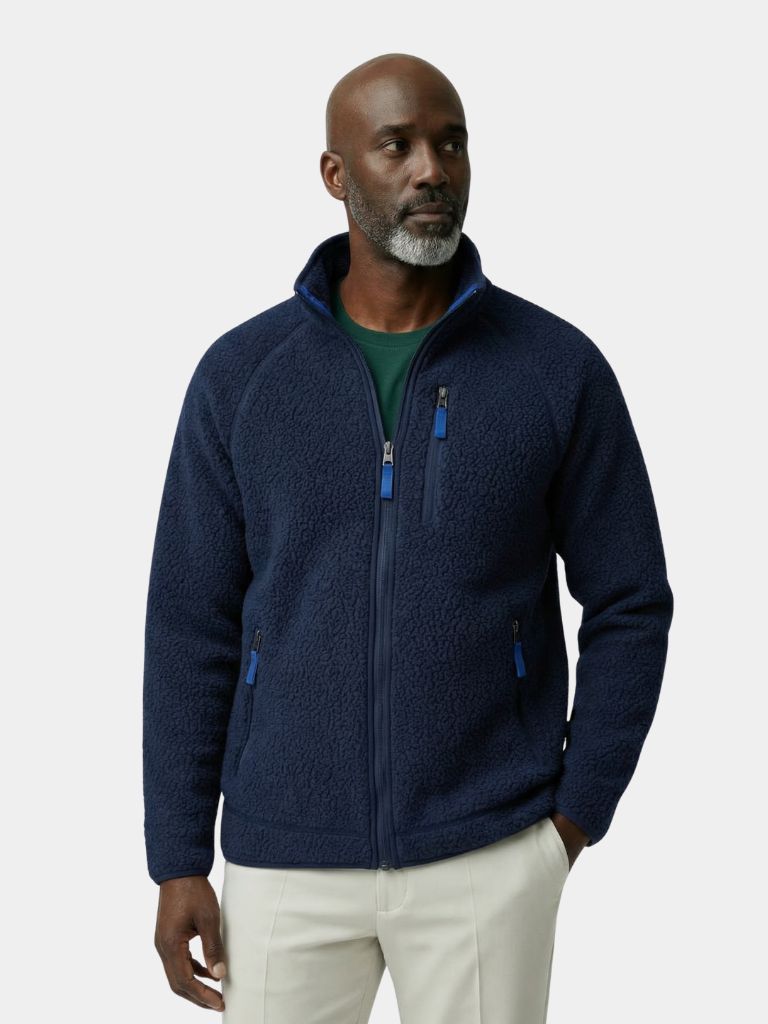 Arctic Plush Explorer Jacket — North Row | Side View