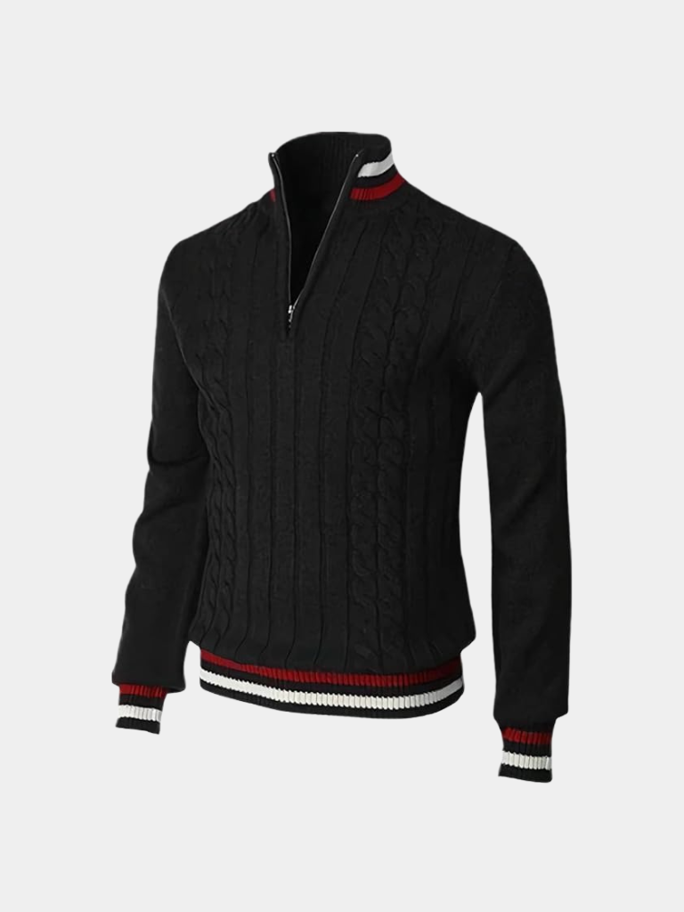 Essential Half Zip Turtleneck Sweater — North Row | Lifestyle