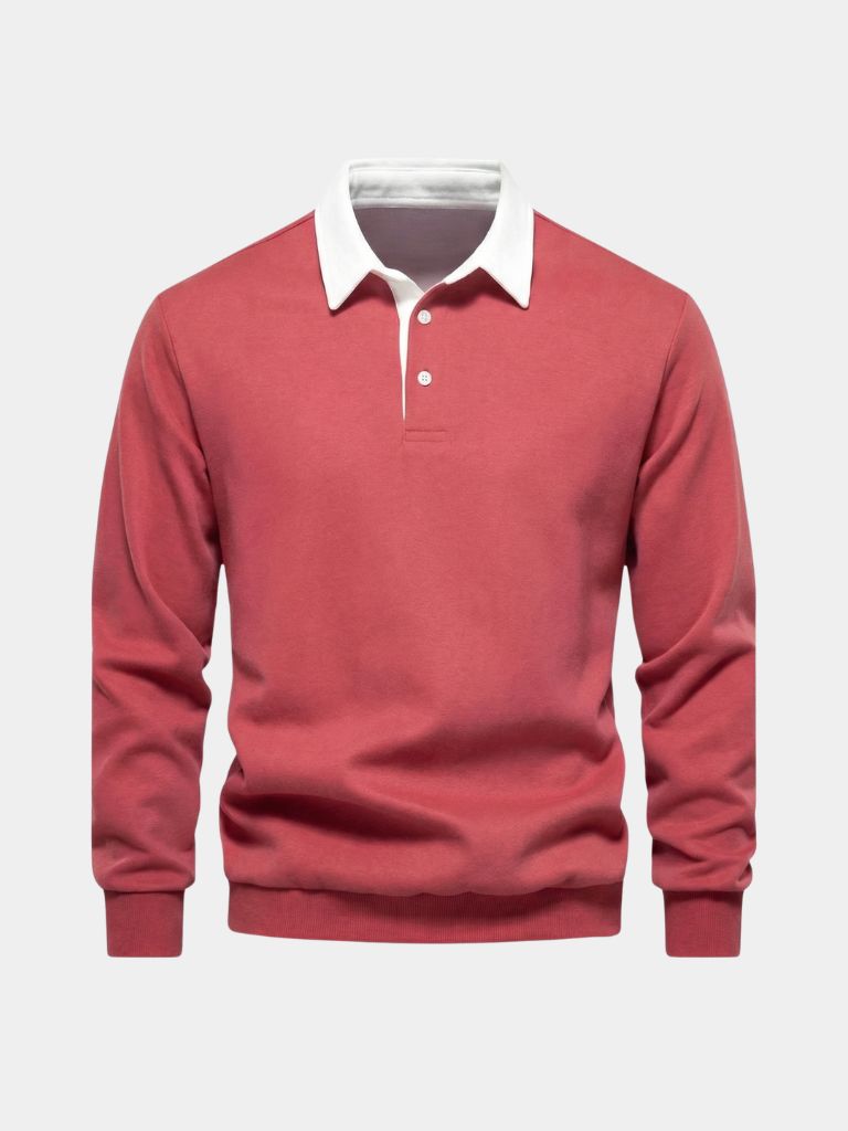 Old Money Essential Polo Shirt — North Row | Flat Lay