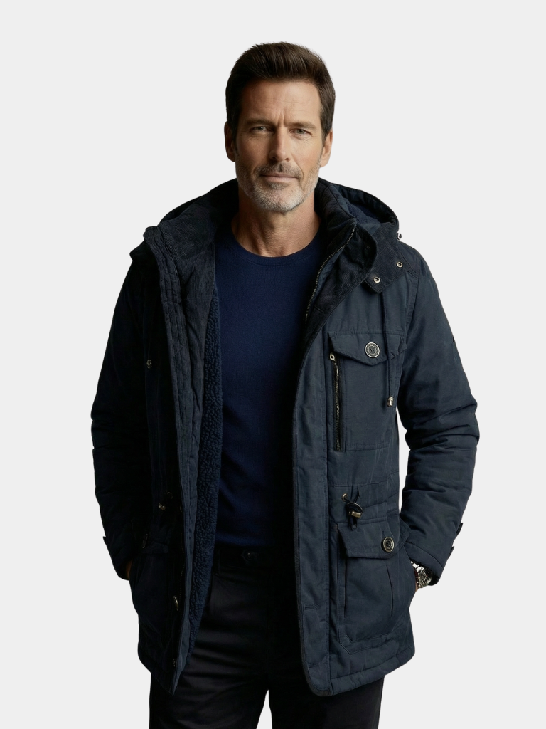 Urban Expedition Parka Jacket — North Row | Side View