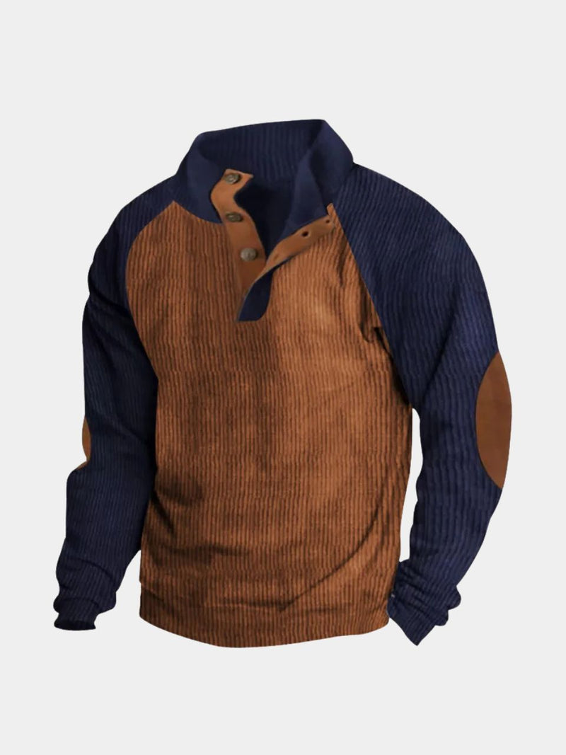 Buckridge Casual Corduroy Pullover — North Row | Front View
