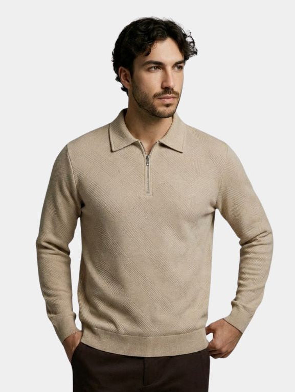Sandmoor Luxe Pullover — North Row | Front View