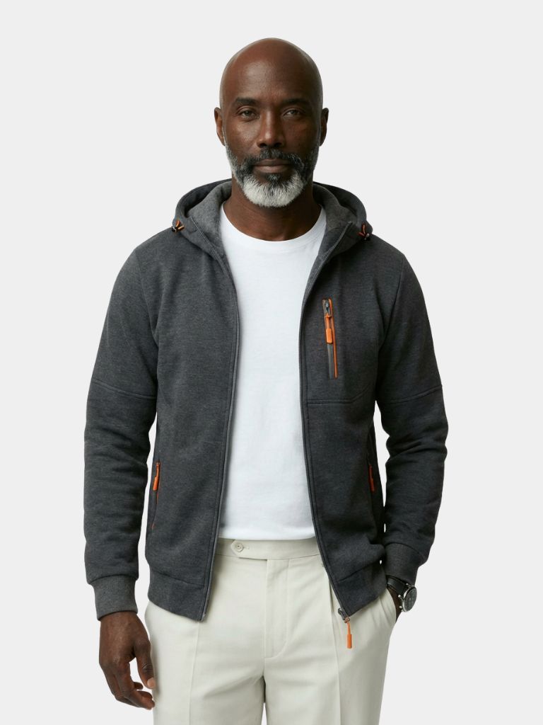 Outland Utility Zip Hoodie — North Row | Front View