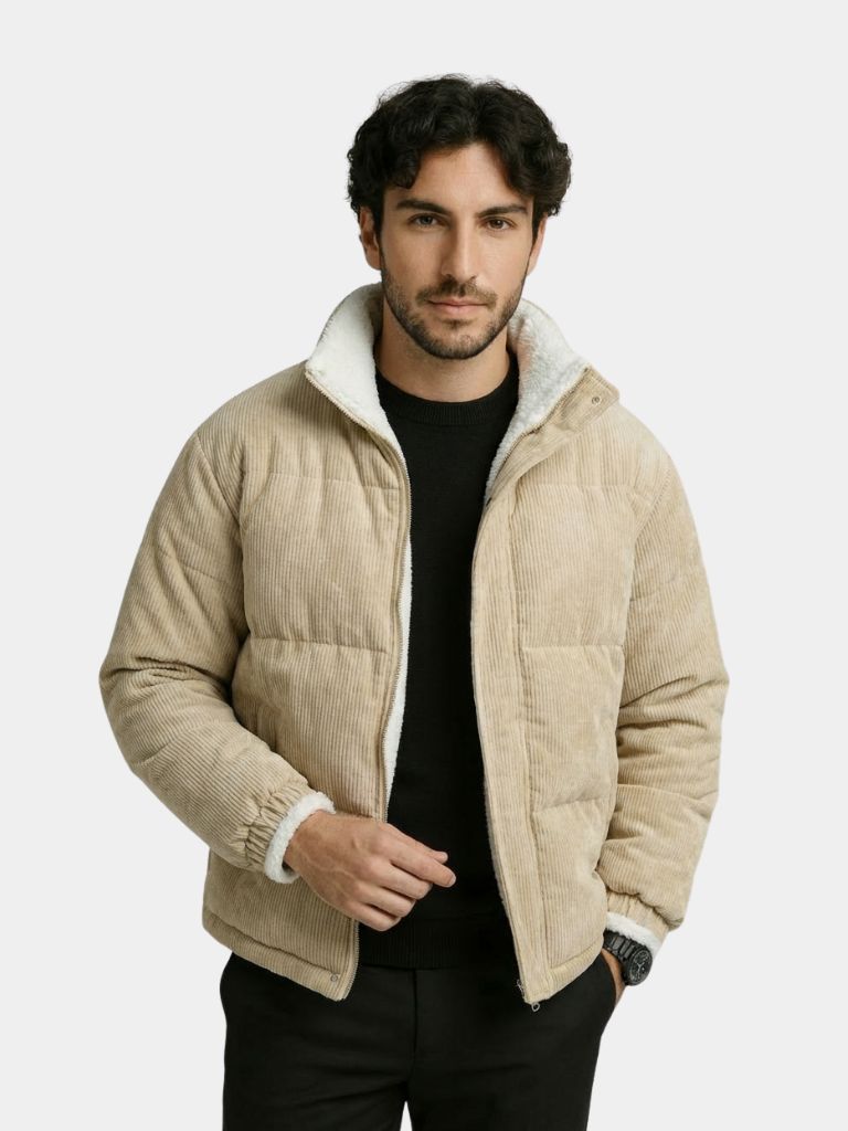 Arctic Corduroy Insulator Jacket — North Row | Side View