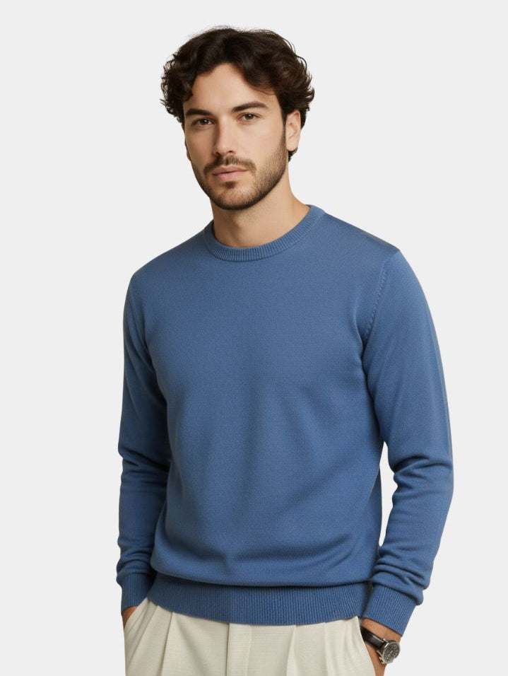 Premium Minimalist Pullover — North Row | Front View