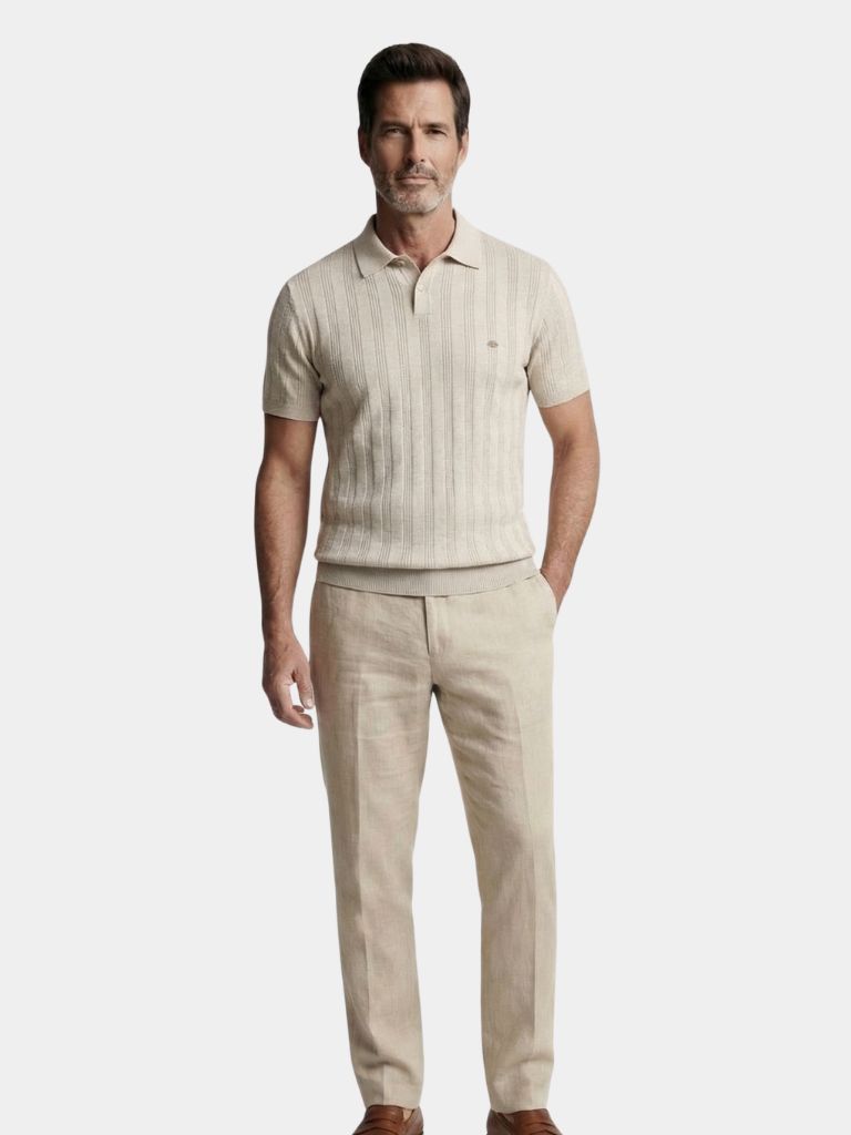 Royal Cord Polo — North Row | Back View