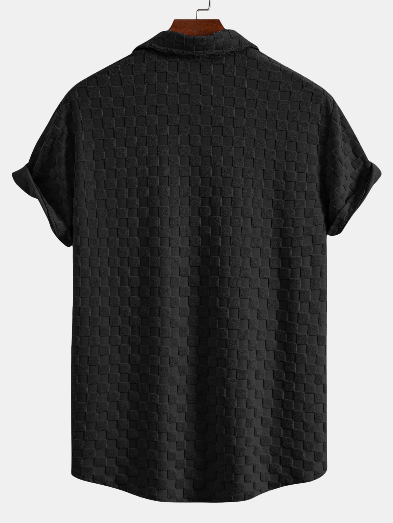Checkerboard Terry Shirt & Shorts — North Row | View 13