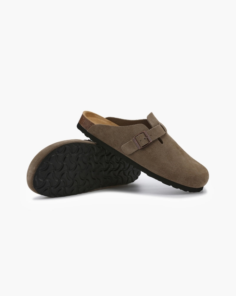 Suede Clogs - North Row