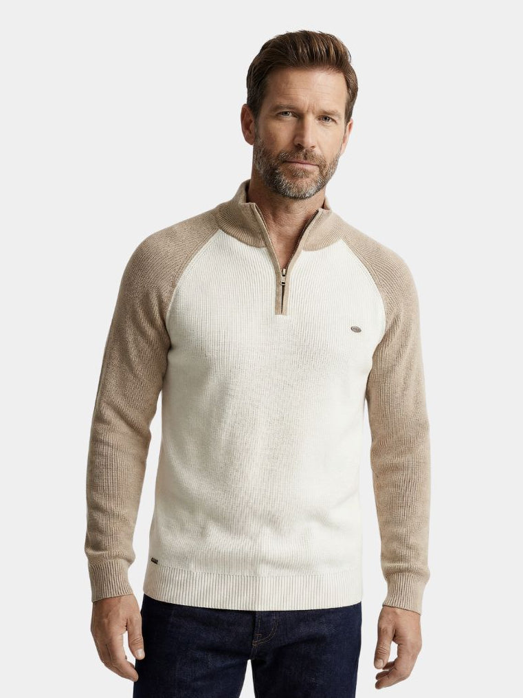 Apex Sport-Luxe Quarter Zip — North Row | Front View