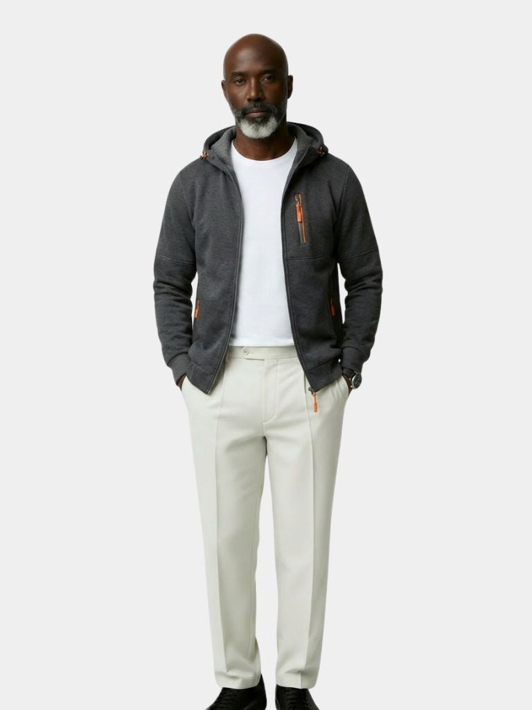 Outland Utility Zip Hoodie — North Row | Back View